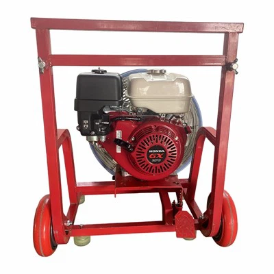 Ratastega bensiini PPV ventilaator